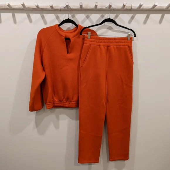 Leze The Label Kendal Set - Papaya - Picture 3 of 7